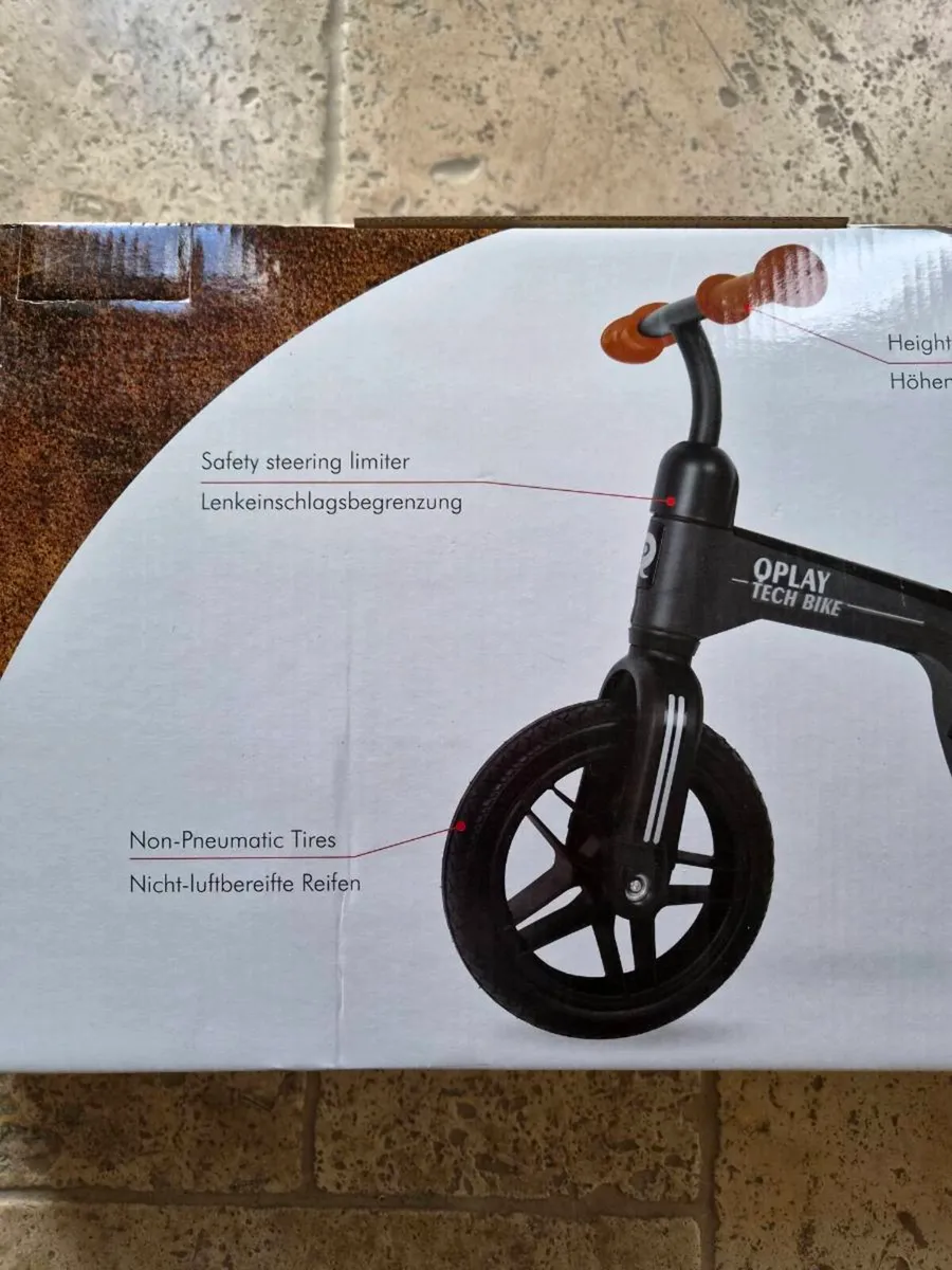 Q play tech balance bike - Image 2