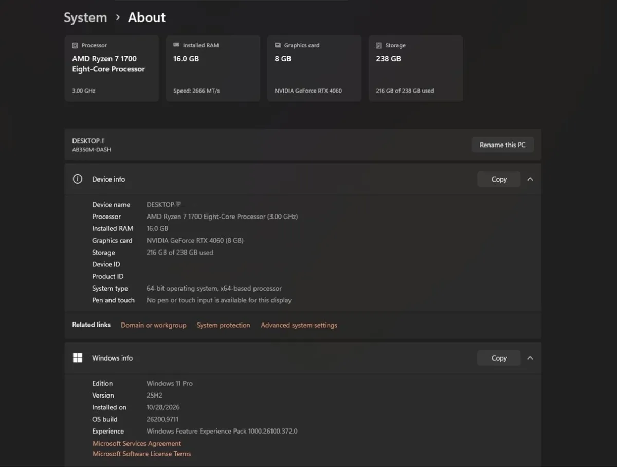 Gaming PC | RYZEN 7 + RTX 4060 + 16GB DDR4 - Image 3