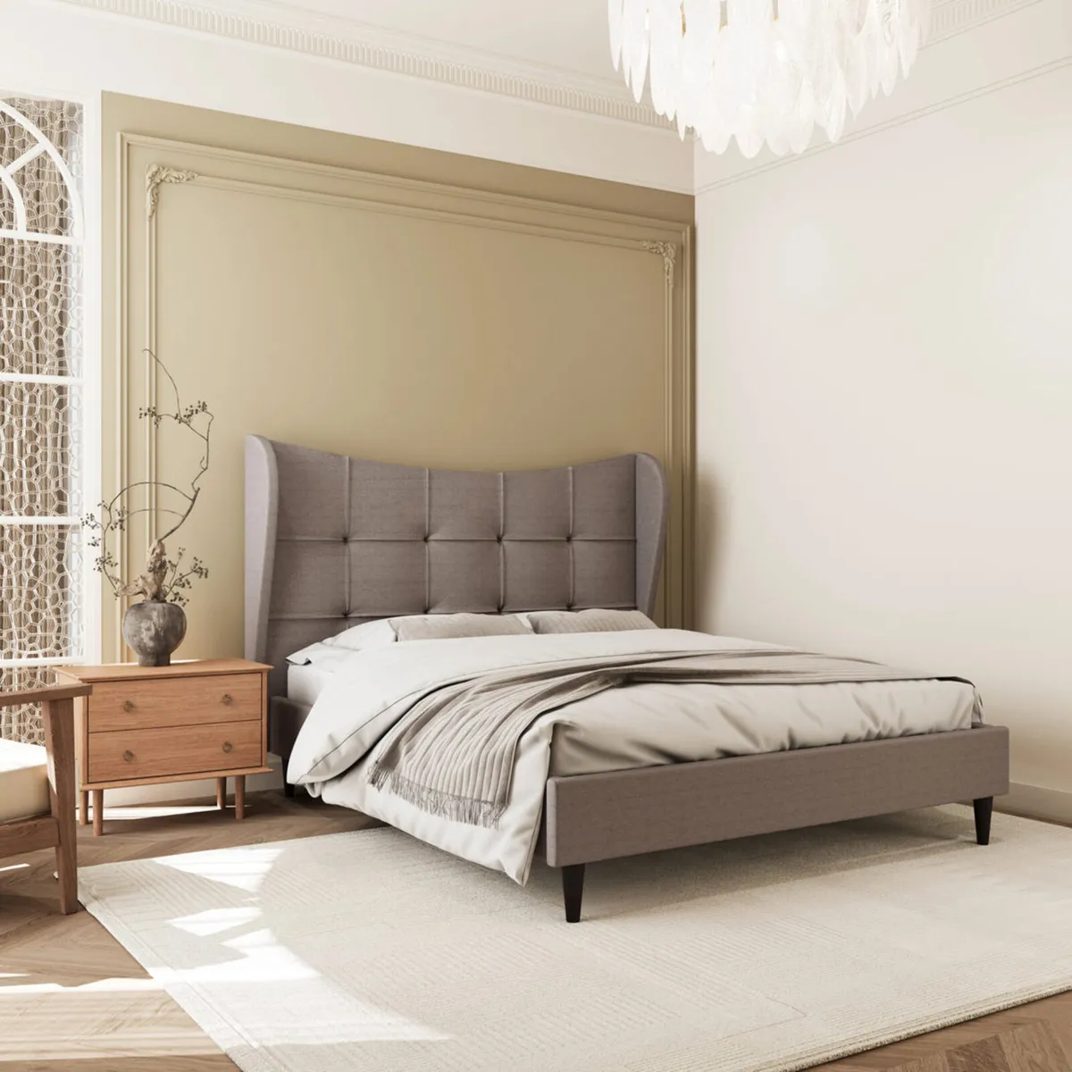 4ft6 verona bed frame - Image 4