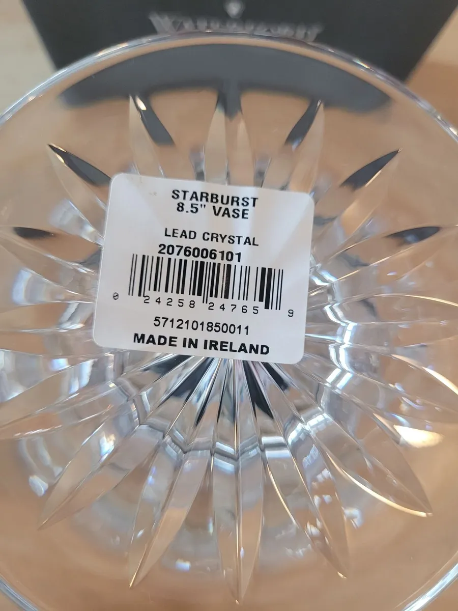Waterford Crystal Vase 8.5 Inches Height - Image 3