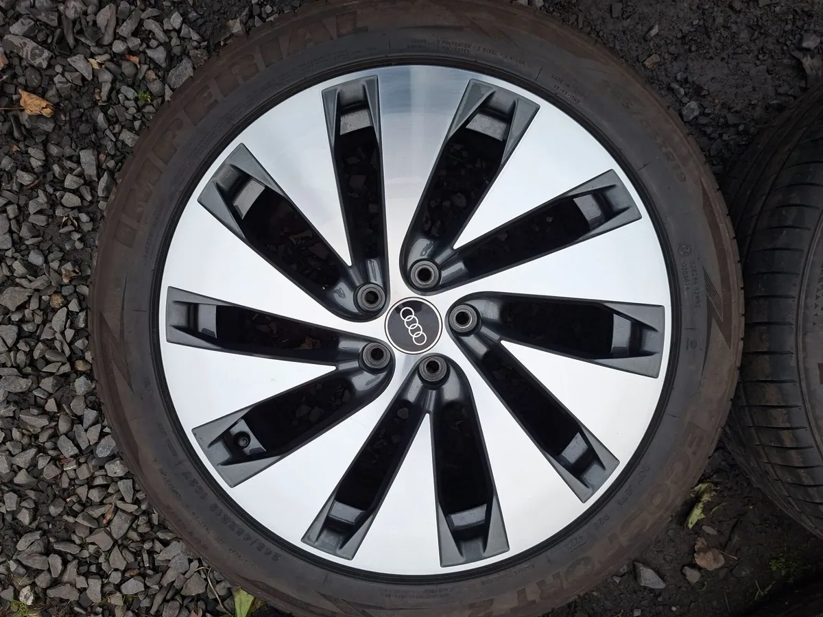 19" Genuine Audi A6 S Line Alloys with tyres - Image 1