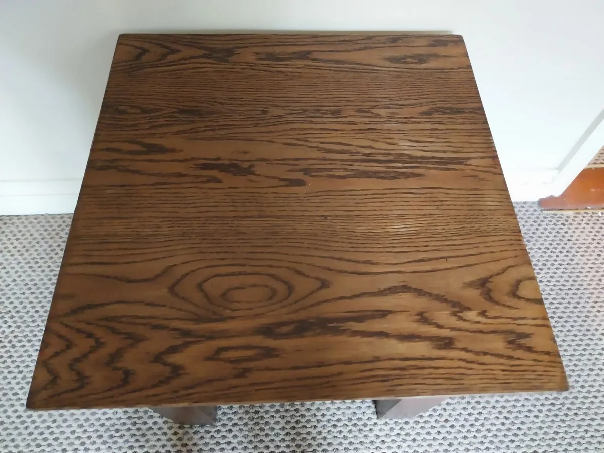 Solid Wood Square Coffee Table - Image 4