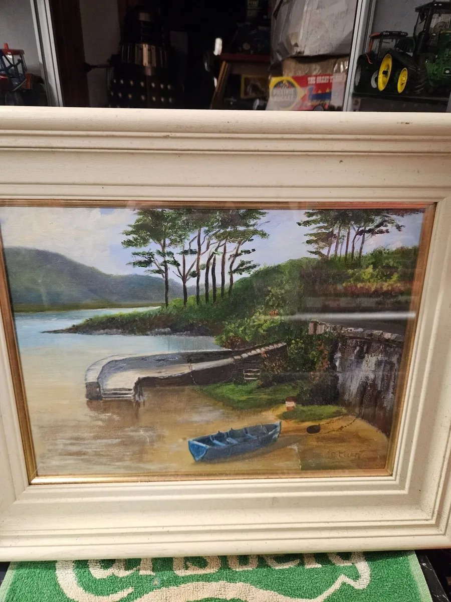 Picture Oil on Canvas - Image 4