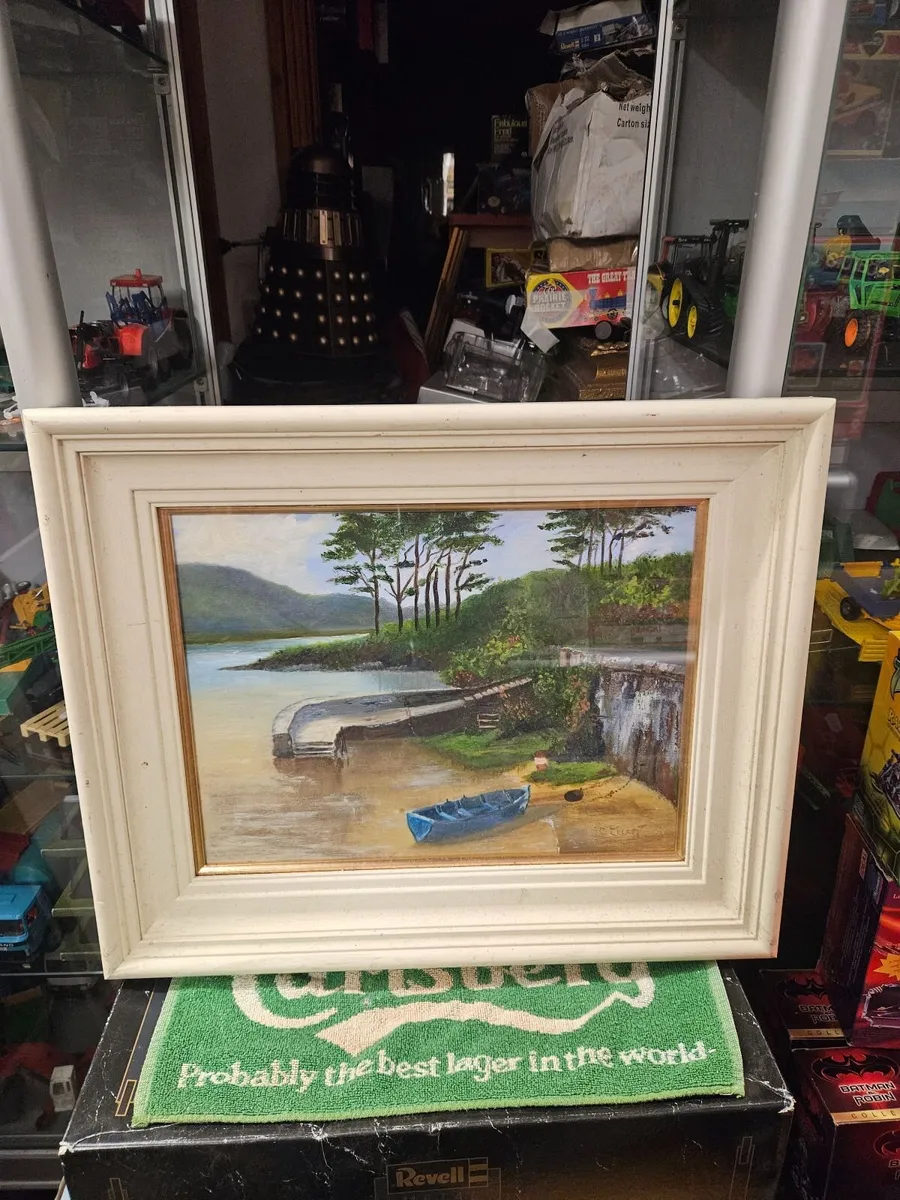 Picture Oil on Canvas - Image 1