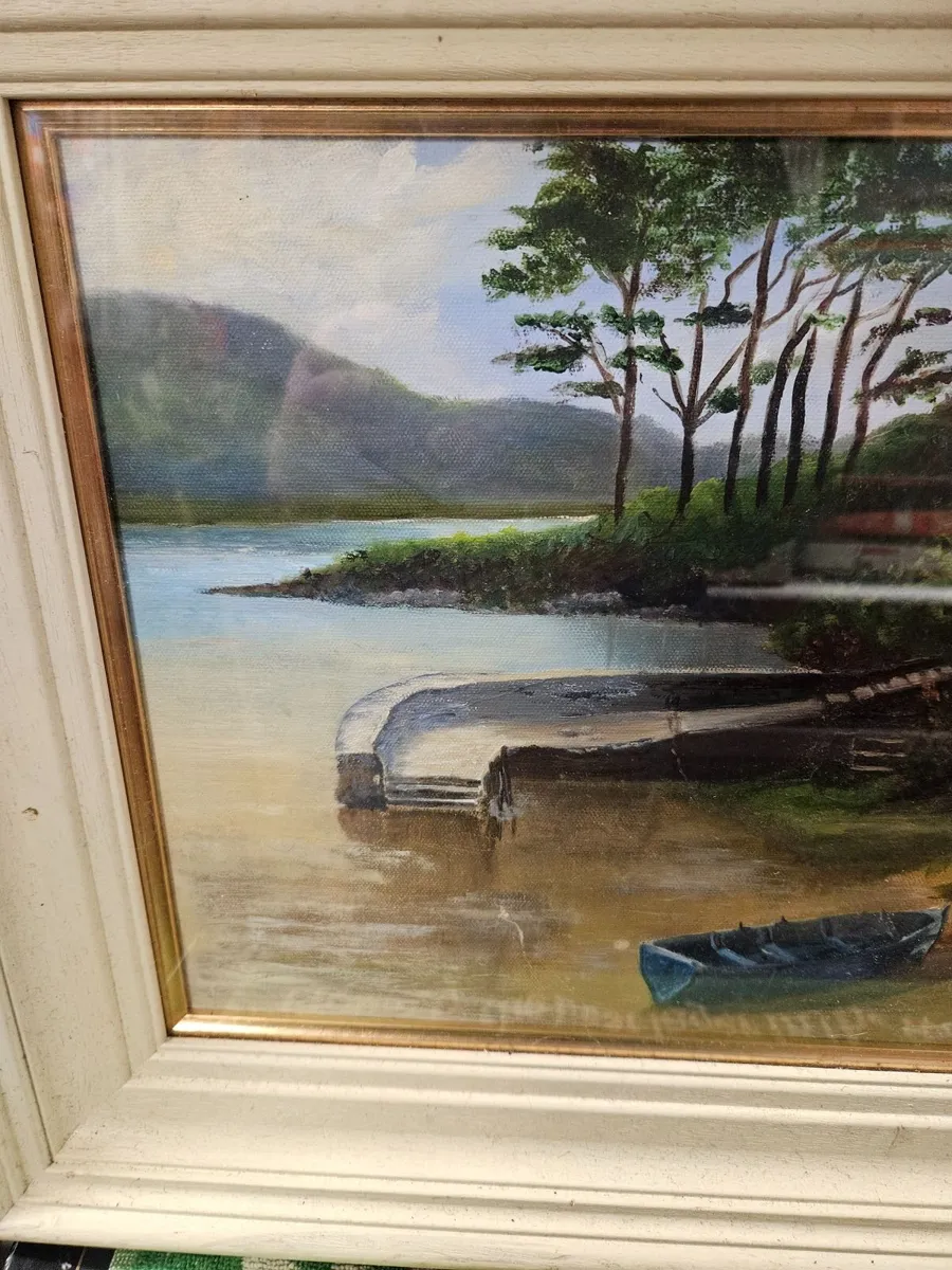 Picture Oil on Canvas - Image 3