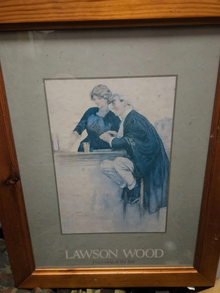 Picture Print Lawson Wood Practising at the Bar - Image 3