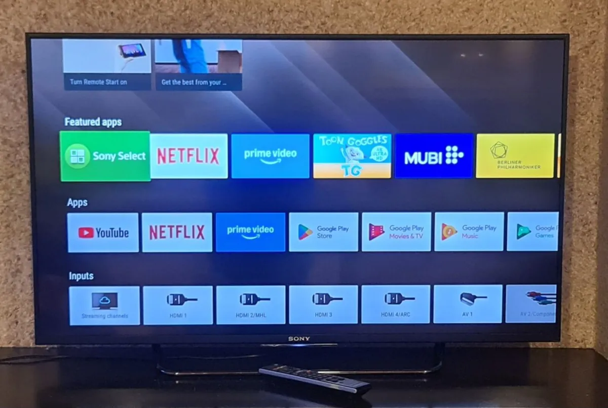 Sony 43" 4K Ultra HD Smart Android TV – KD-43X8309 - Image 2