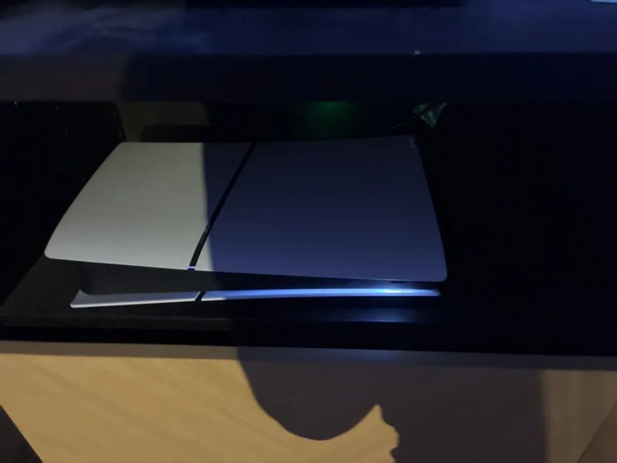 Playstation 5 slim with controller
