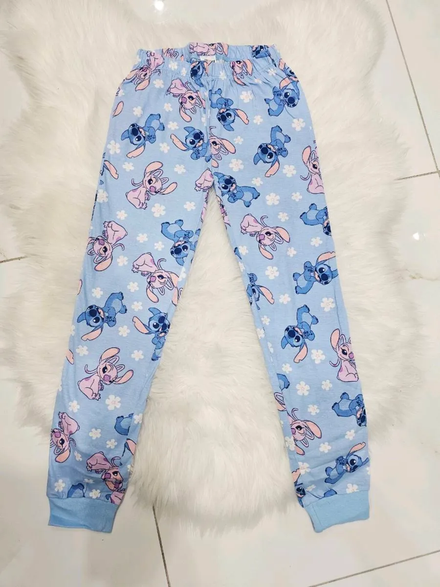 Disney Stitch & Angel Girls Pyjamas Age - Image 3
