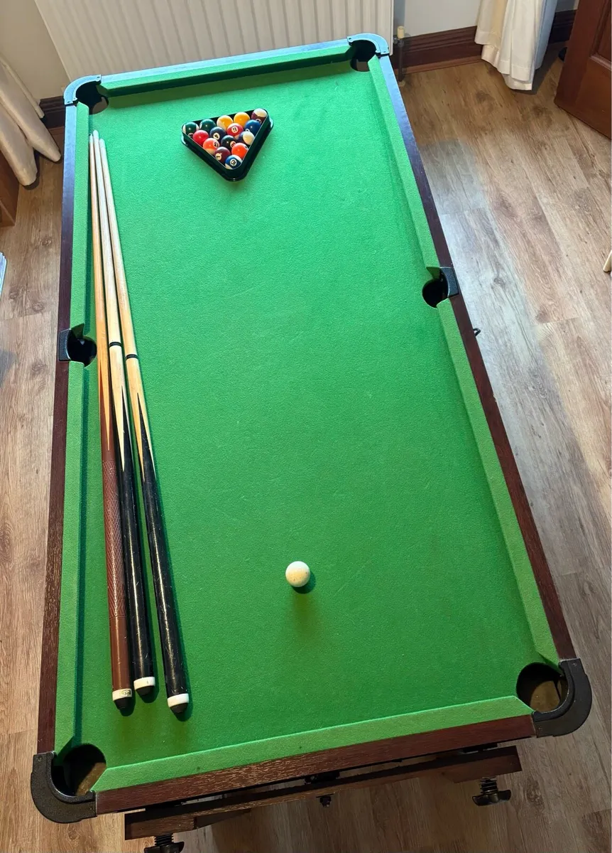 Pool and air hockey table - Image 1