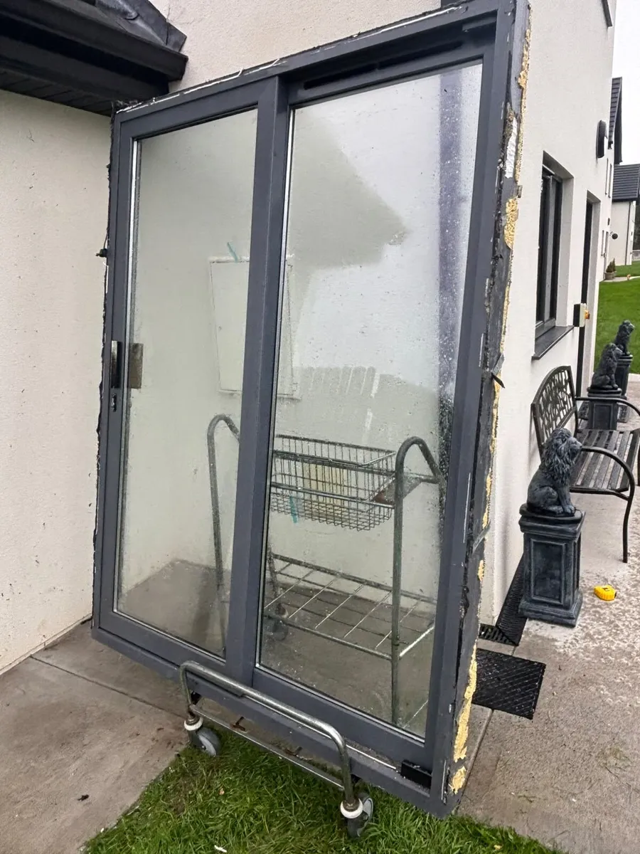 ✳️ PVC Antracite Grey Sliding Patio Doors X7