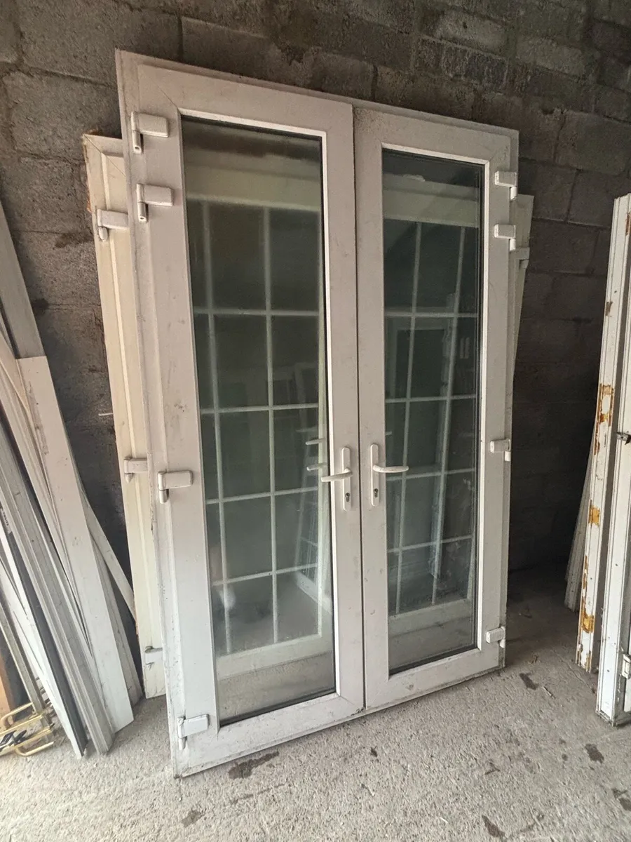 ✳️ PVC French double doors
