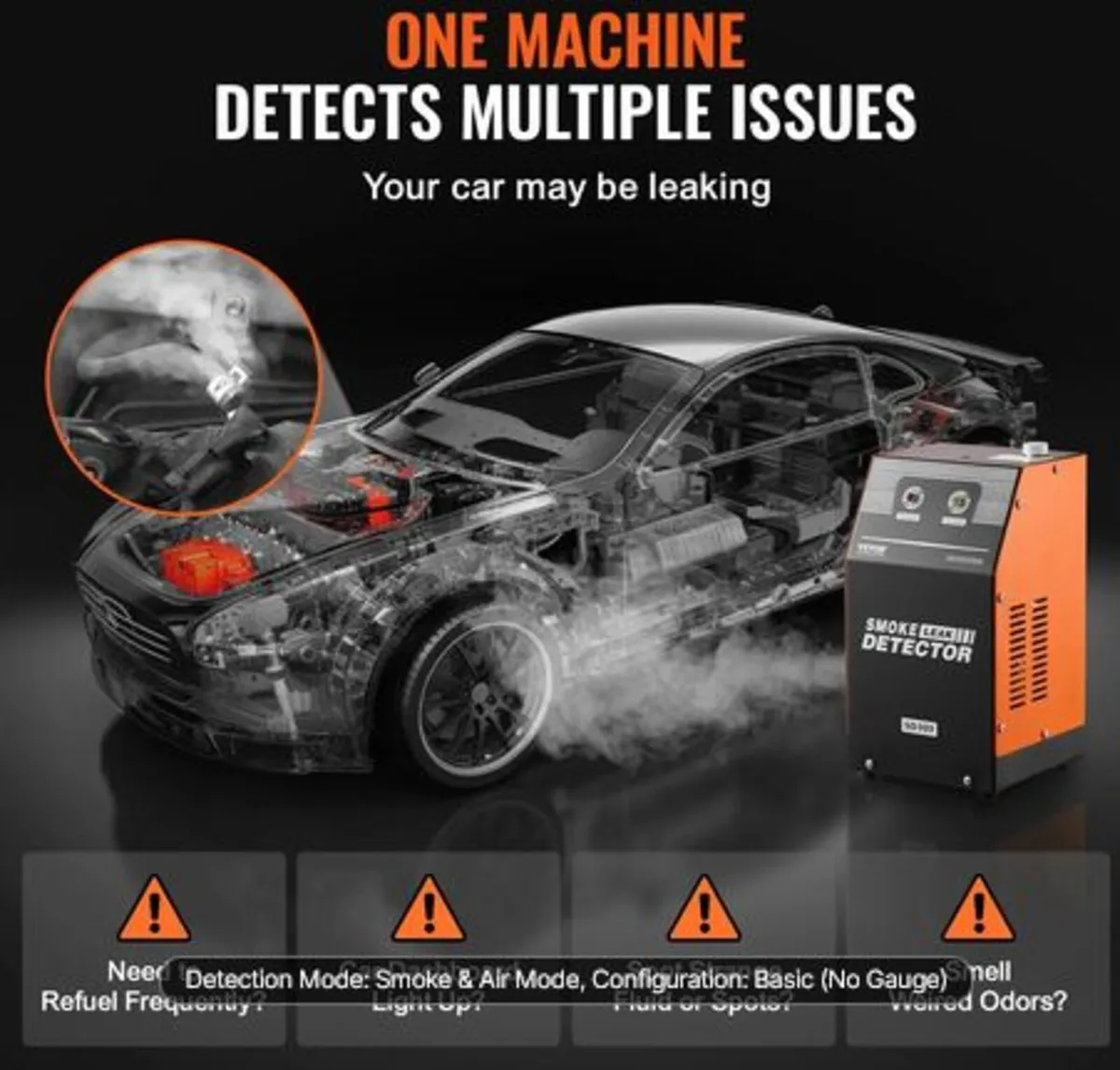 Automotive Smoke Machine Leak Detector, EVAP Smoke - Image 2