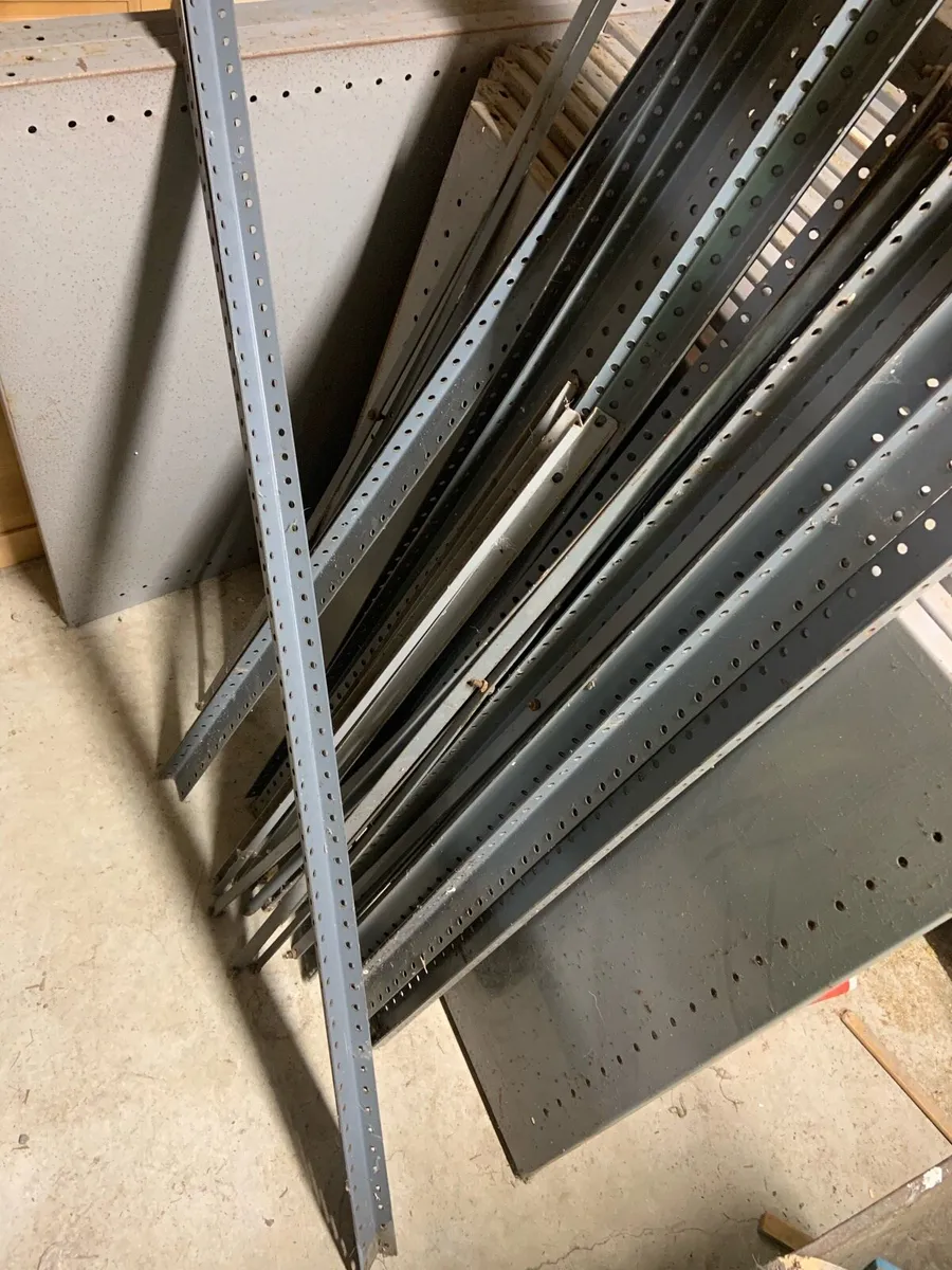 Strong Steel shelving - Image 2
