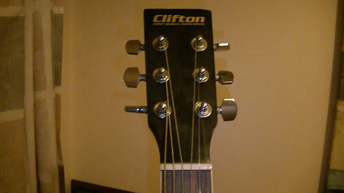 Clifton Semi-Acoustic Guitar - Image 4