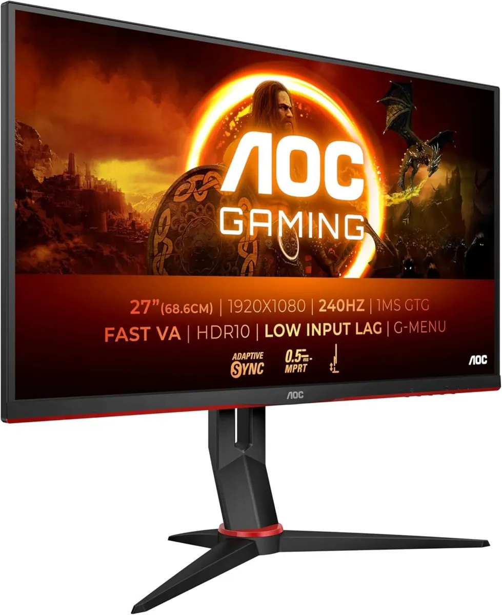 AOC Gaming 27" 280Hz 1080p 0.5ms Monitor - Image 1