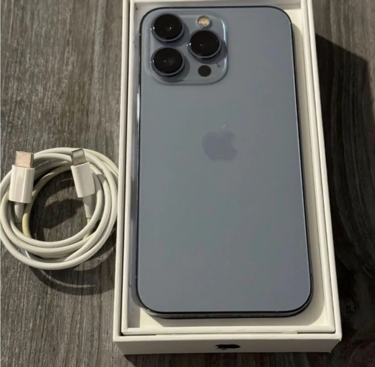 iPhone 13 Pro + 2 free Apple Authentic chargers - Image 1