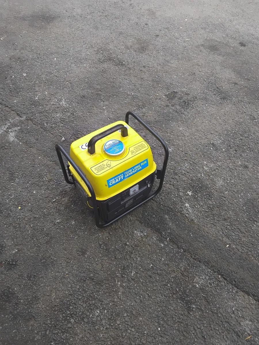 Power craft 720w x3 generator read about ad - Image 4