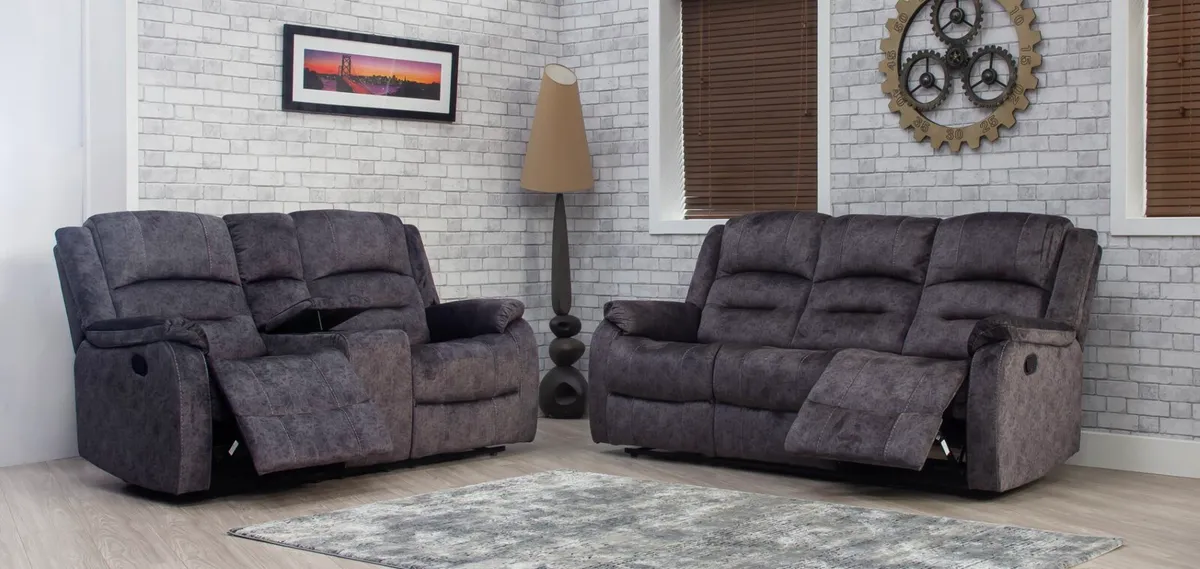3+2 / 3+1+1 Recliner Sets With Free Delivery - Image 3