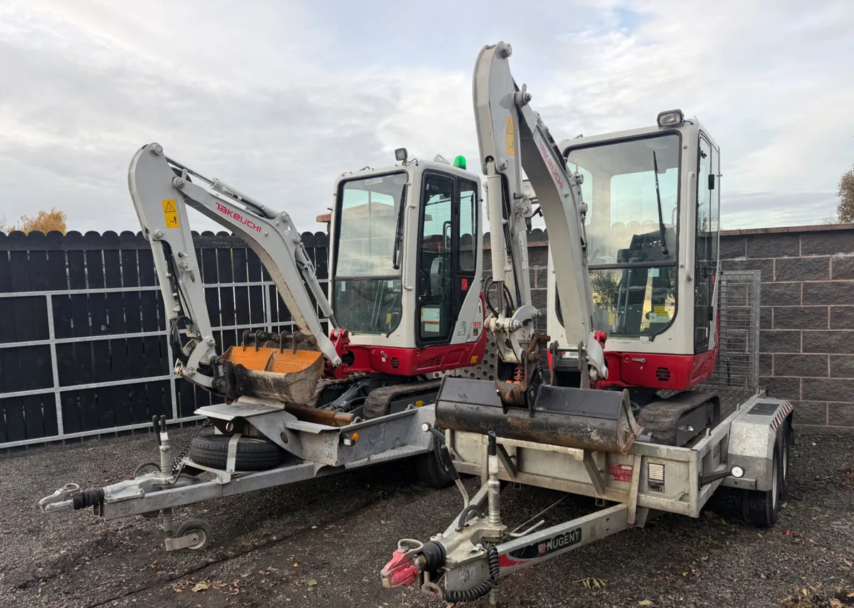 2025 TAKEUCHI TB216 FULL PACKAGE - Image 1