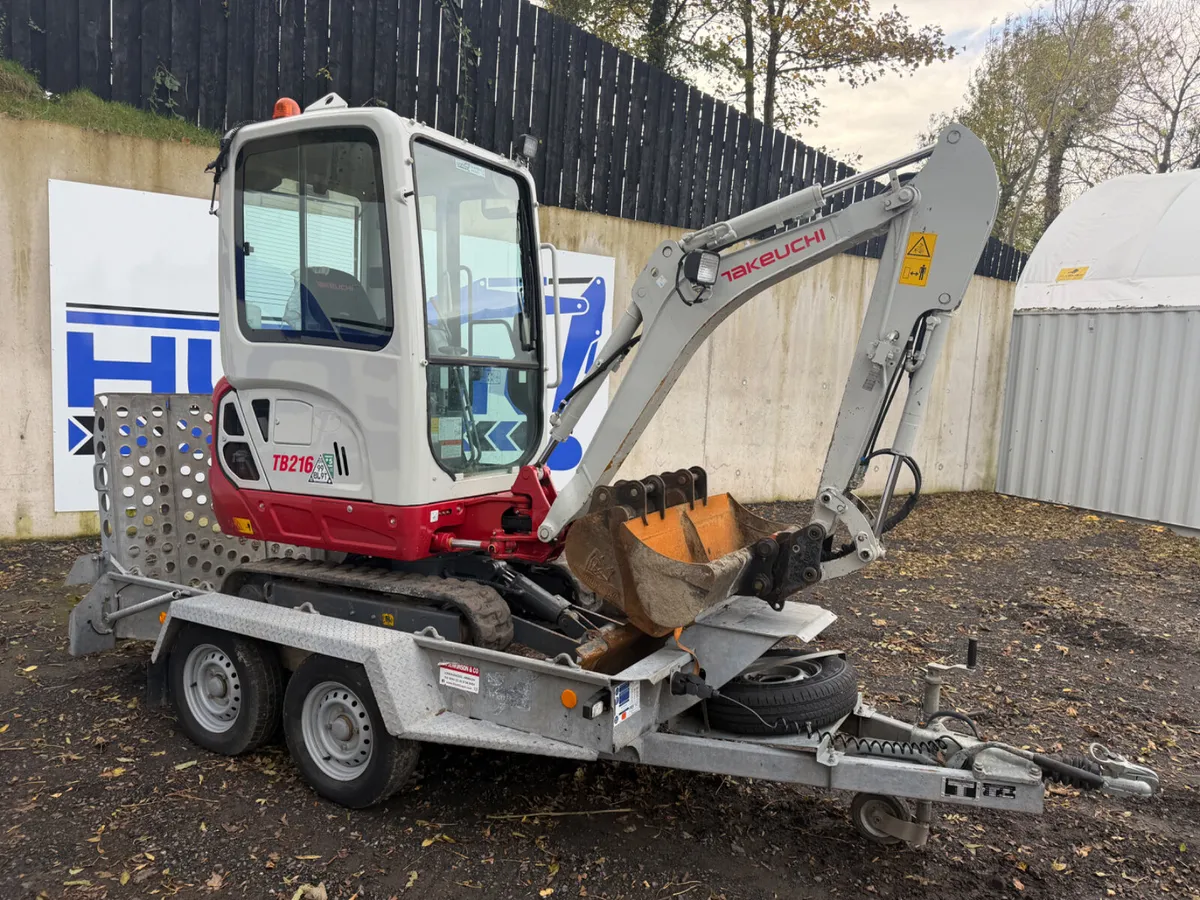 2025 TAKEUCHI TB216 FULL PACKAGE - Image 2
