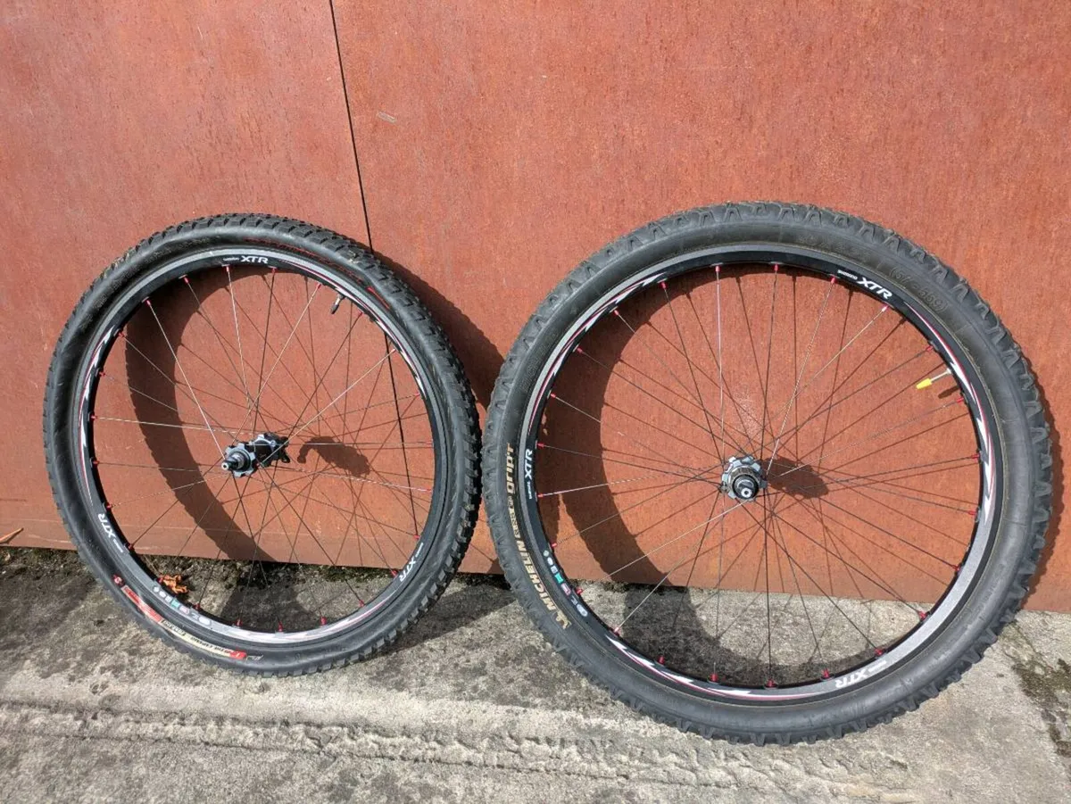 Shimano XTR 26in disk wheels - Image 3