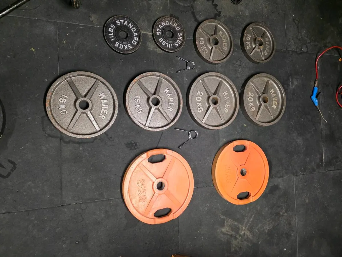 Olimpic weight plates