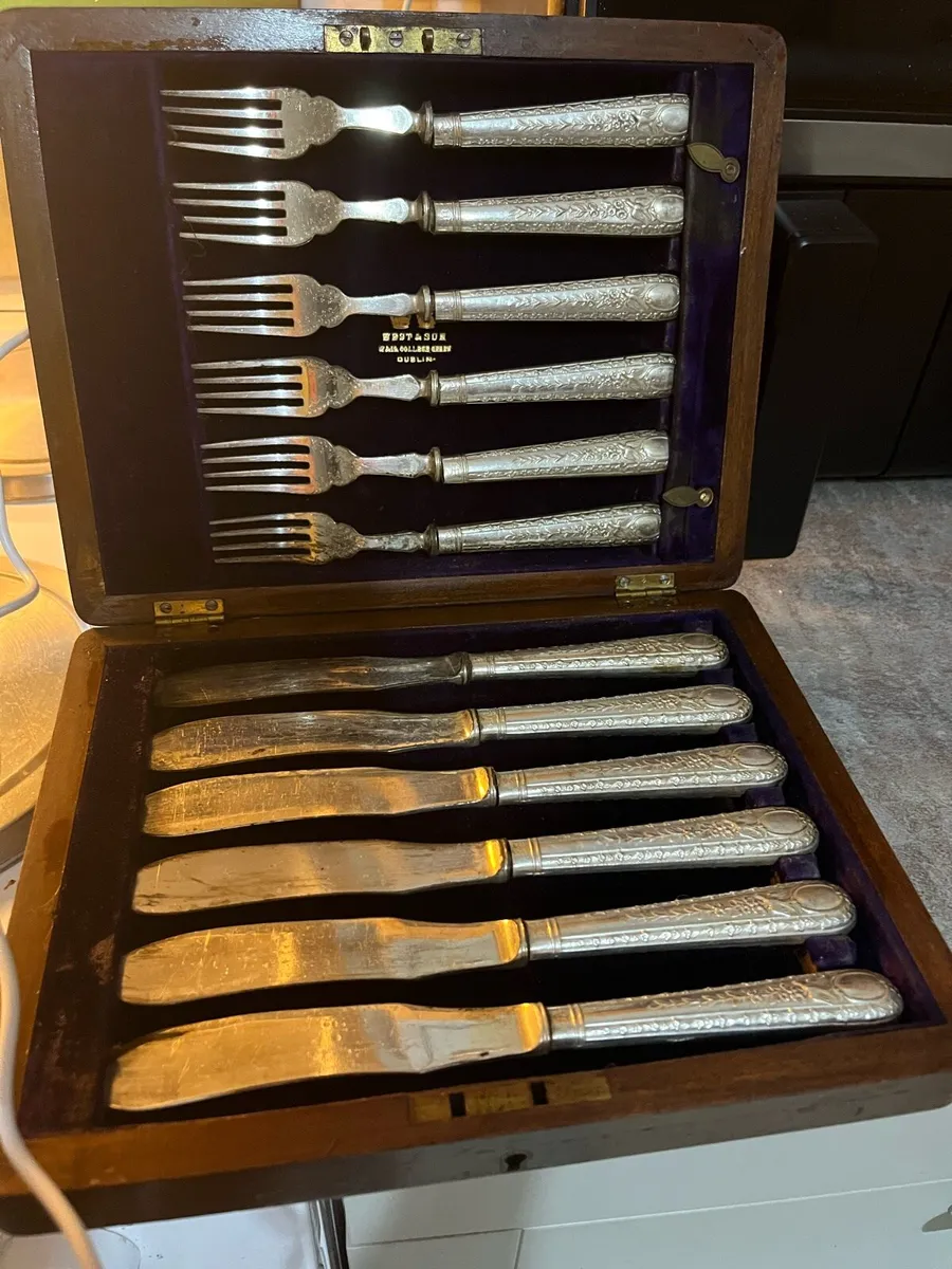 Weir&son boxed cutlery set - Image 1