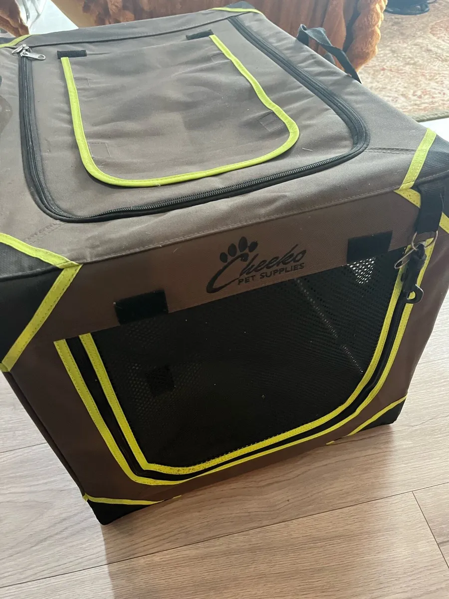 Fabric portable dog kennel - Image 1