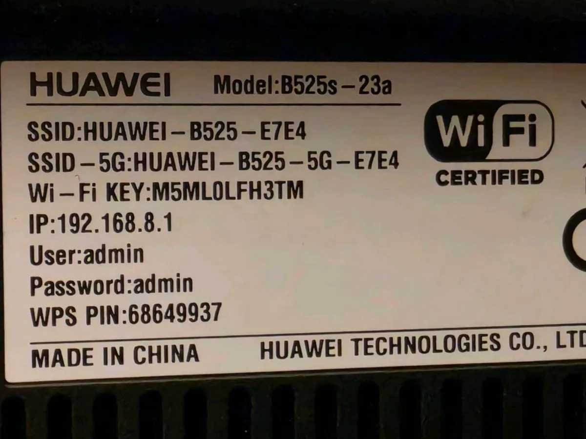 Huawei B525s-23a 4G/4G+ LTE Dual-Band Wi-Fi - Image 3