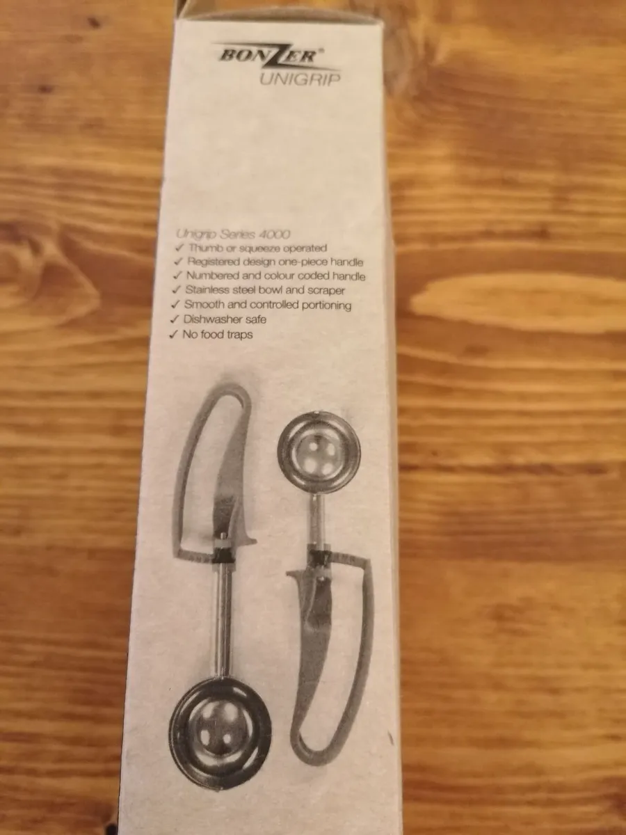 Bonzer Unigrip Professional Ice Cream Scoop - Image 2