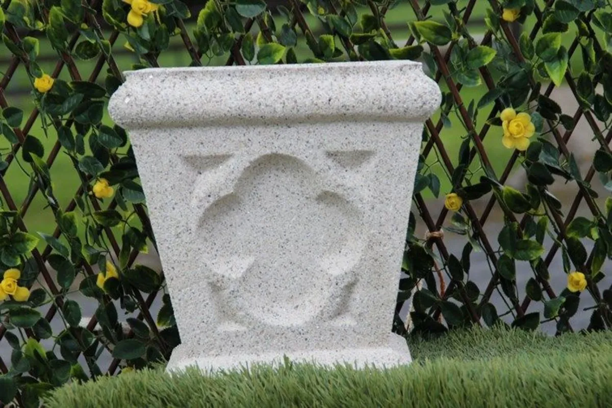 Reconstituted Granite club pot- custom made - Image 2