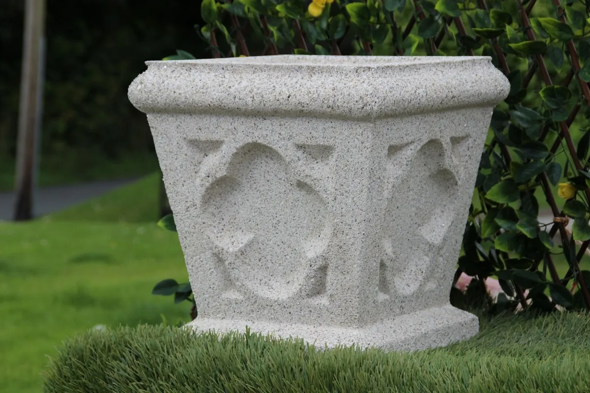 Reconstituted Granite club pot- custom made - Image 4