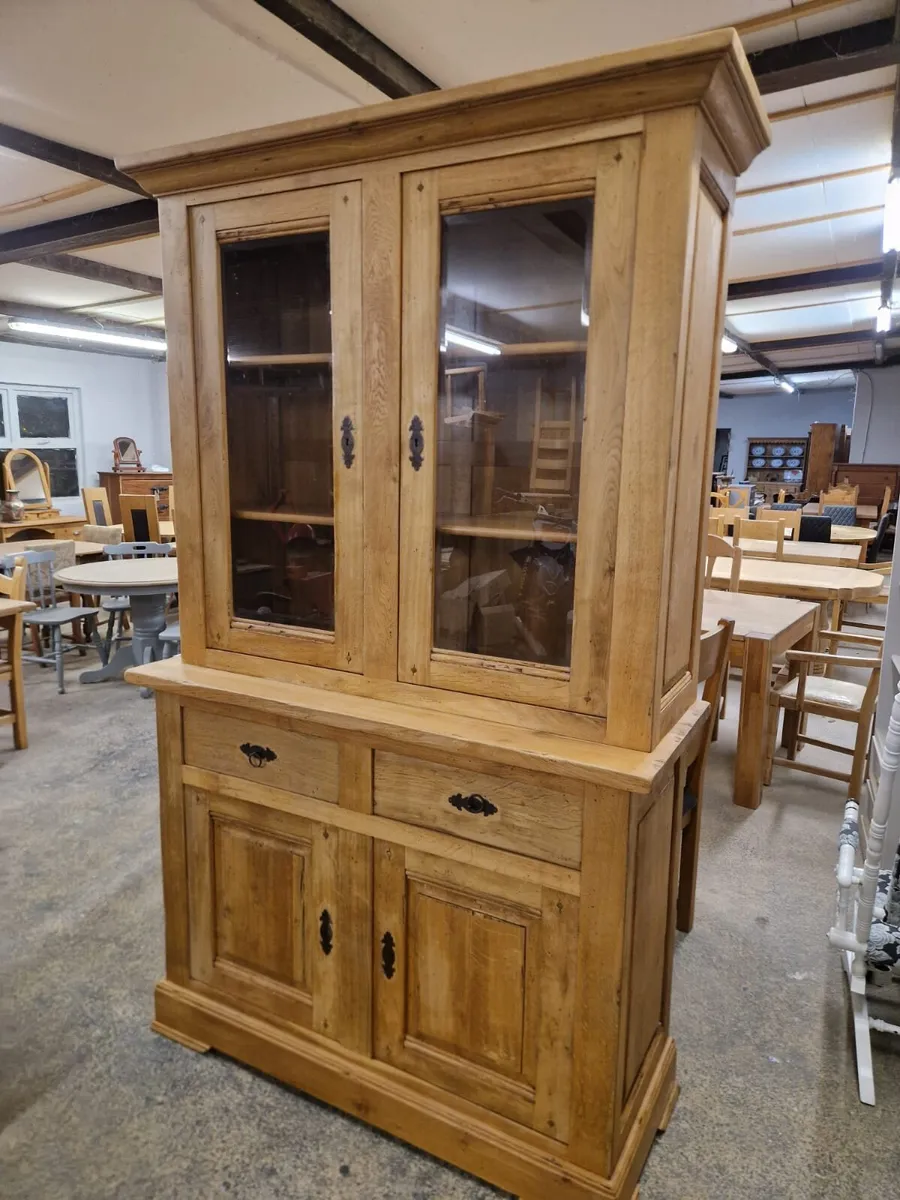 Large vintage oak dresser, press - Image 1