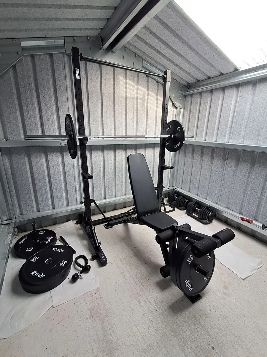 Adjustable Bench With Hamstring Curl & Leg extensi - Image 2