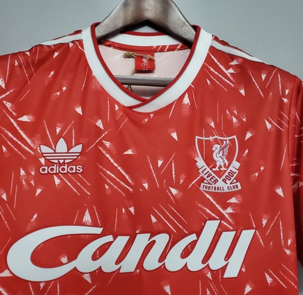 Liverpool Retro 1989-91 Adidas Home Jersey - Image 3