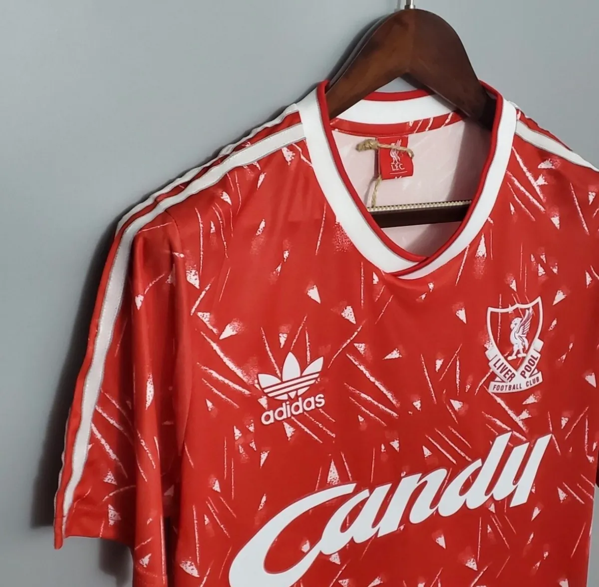 Liverpool Retro 1989-91 Adidas Home Jersey - Image 4