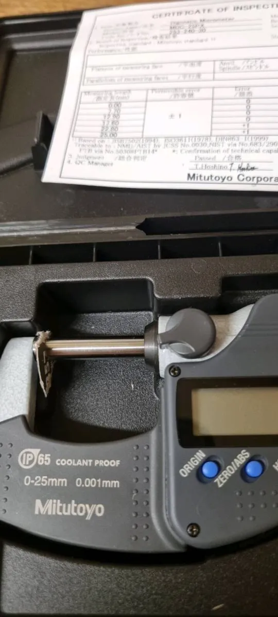 Mitutoyo Digimatic Micrometer - Image 3