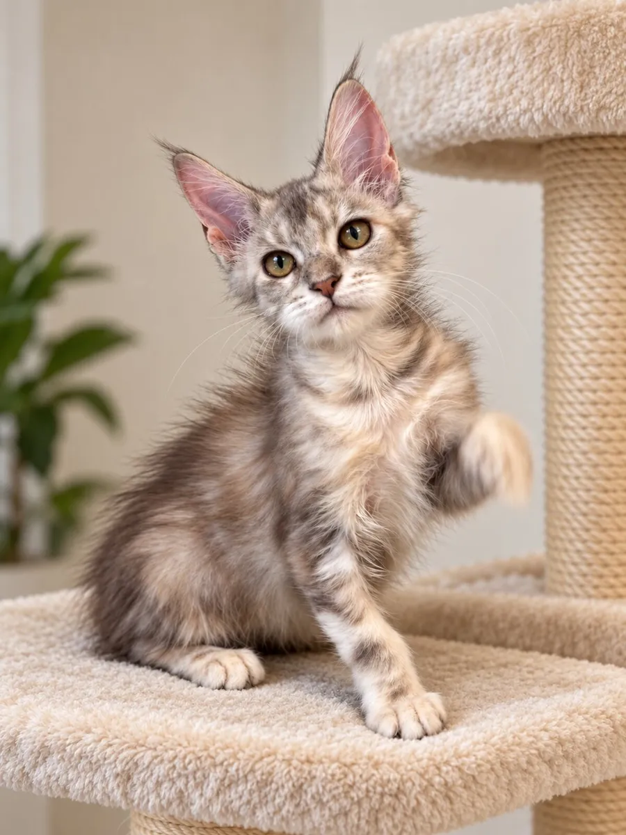 Beautiful Purebreed  maine coon girl gene tested - Image 1