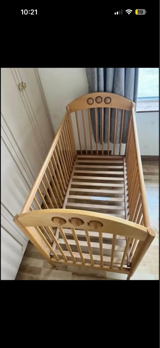 Mama & Papas wooden cot