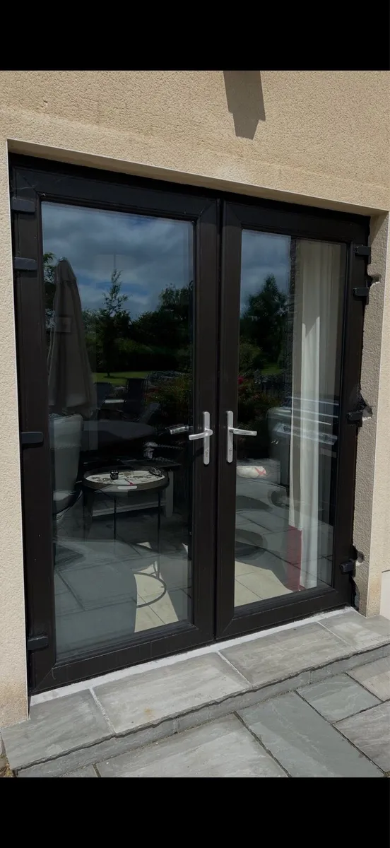 PVC French Patio Doors - Image 1