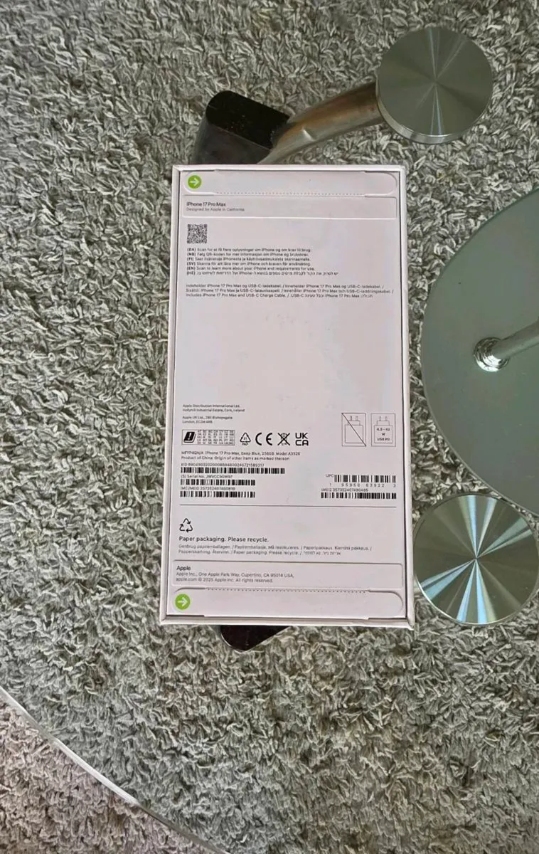 Apple Iphone 17 Pro Max 256GB IRISH - Image 2