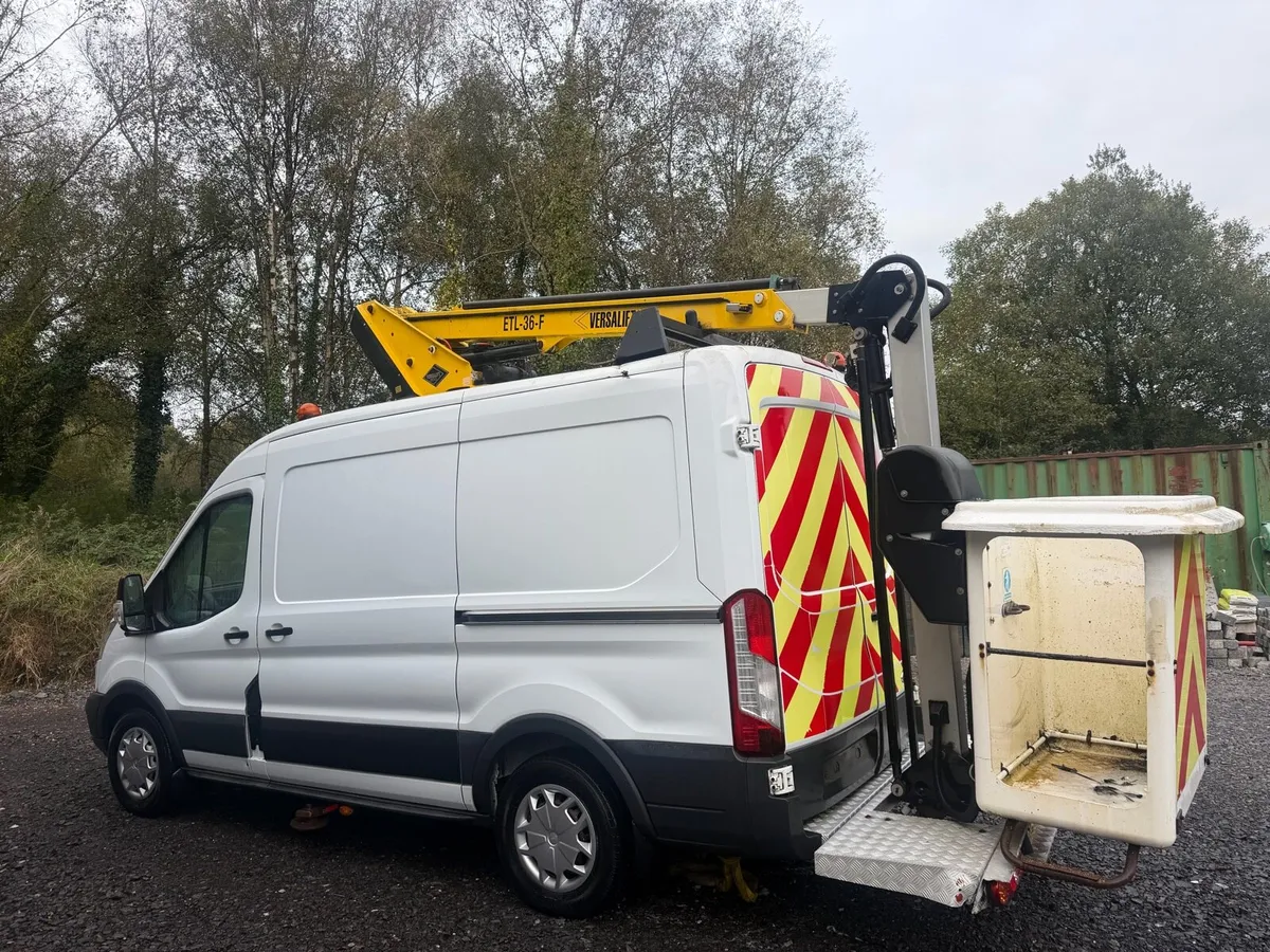 Ford transit cherry picker Versalift ETL36 No VAT - Image 4