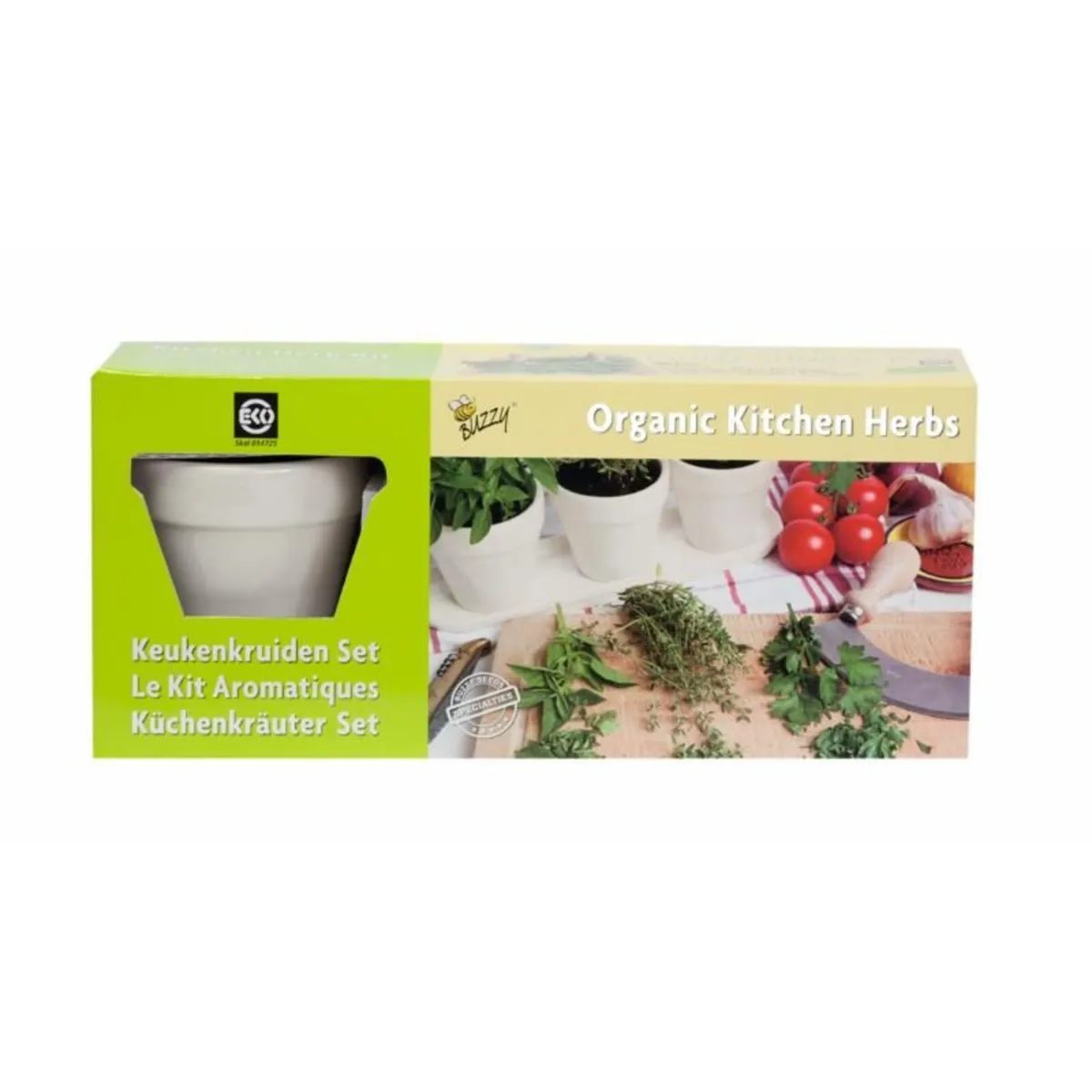 Buzzy Organic Kitchen Herb Gift Set FREE SHIPPING - Image 1