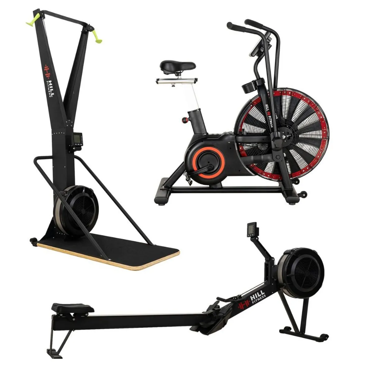 Air Cardio Bundle - Ski Machine Rower Rowing Bike - Image 1