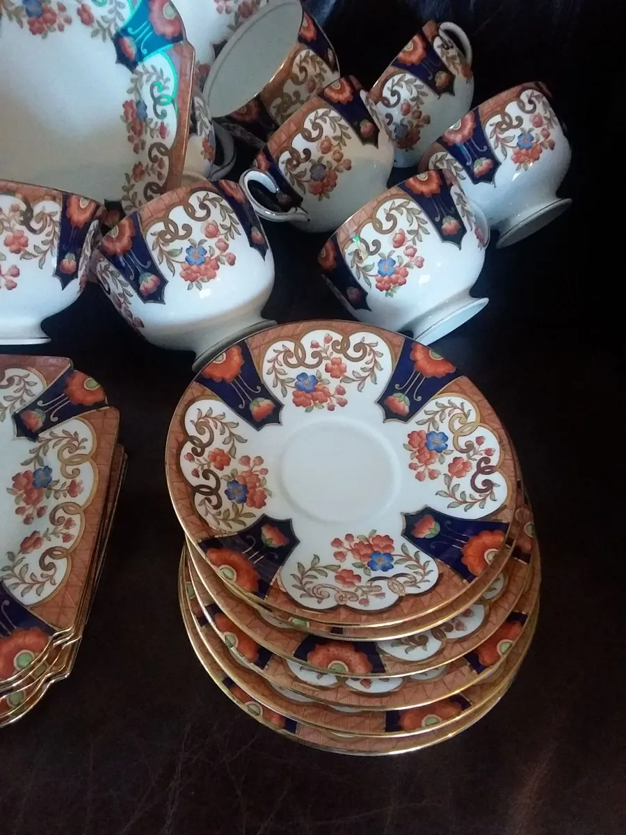 ANTIQUE FINE BONE ChINA...dated 1891 to 1905 - Image 3