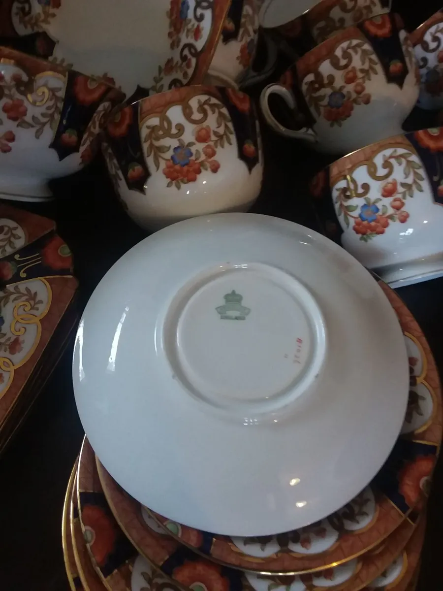 ANTIQUE FINE BONE ChINA...dated 1891 to 1905 - Image 4