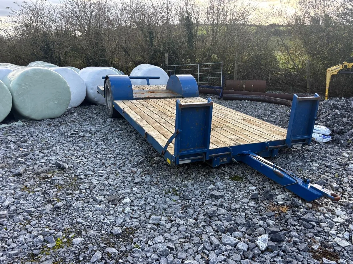 Bale trailer / lowloader - Image 3