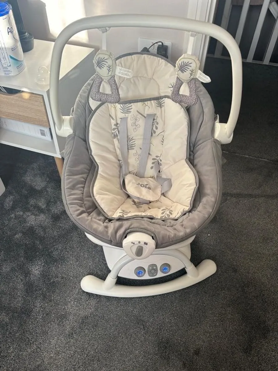 Joie Baby swing+travel cot - Image 1