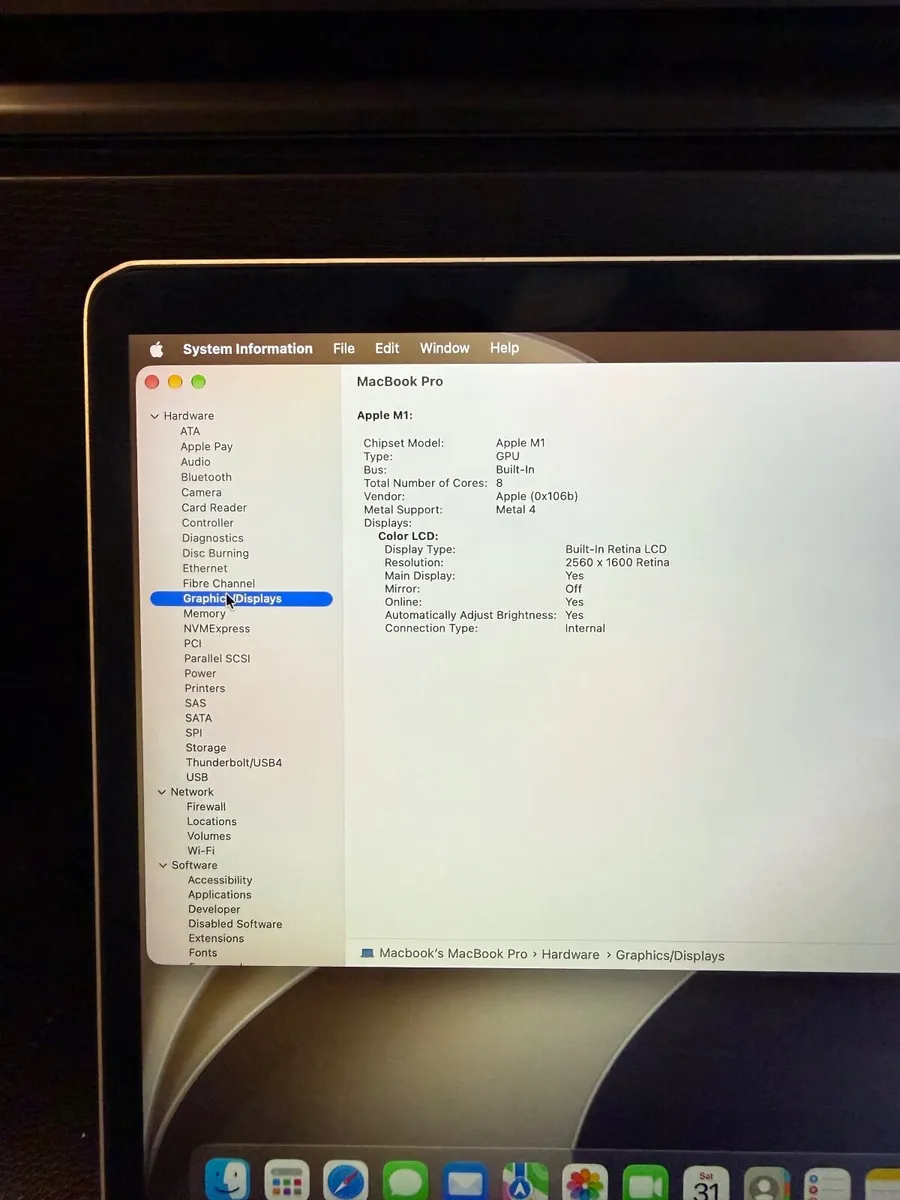 MacBook Pro 13 2020 M1 16GB/256SSD/486c - Image 2
